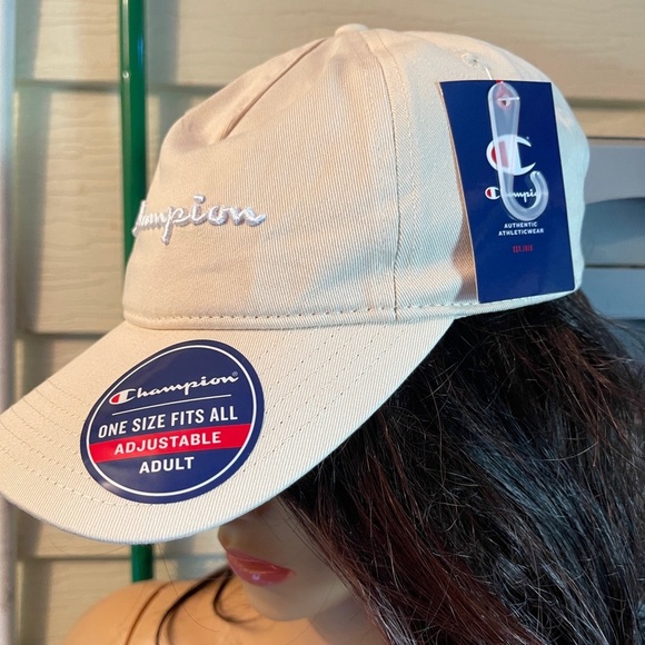 CHAMPION Running Cap In Cream Unisex - Picture 6 of 12